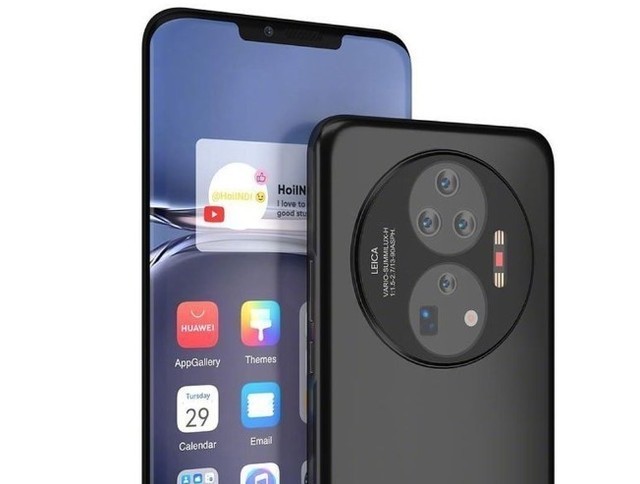 配备刘海屏？华为Mate 50 Pro钢化膜曝光：屏占比稳了