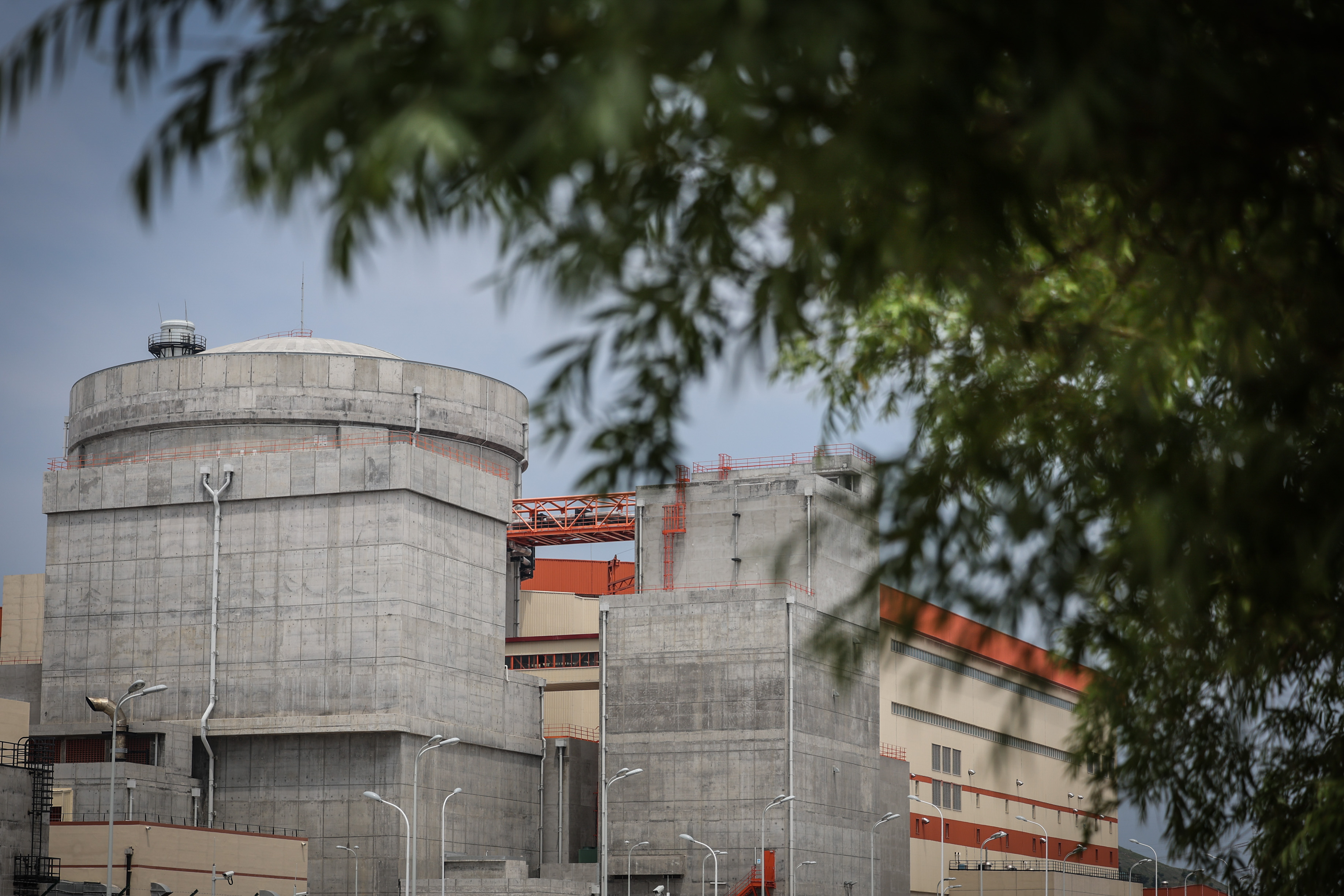 (经济)全面投产后的辽宁红沿河核电站 