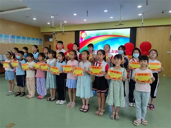 奎文区樱园小学举行学年第二学期放假典礼(图7)