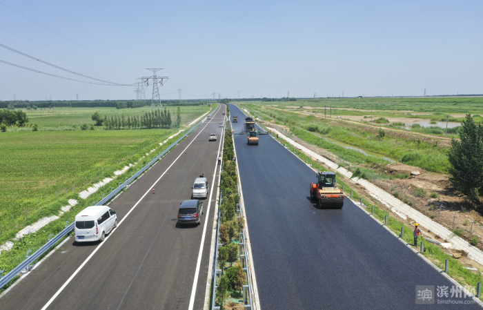 如火如荼！滨州市多条高速公路和国道项目建设“日新月异”