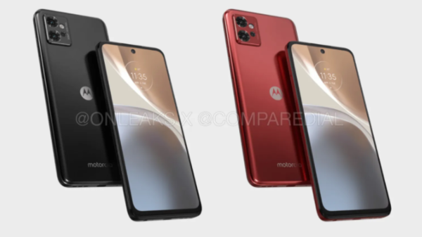 摩托罗拉G32渲染图曝光 搭载紫光T606 售价不到千元