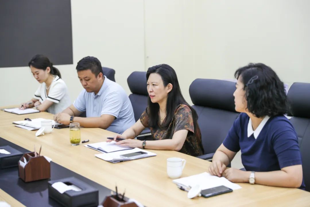 区委组织部副部长、老干部局局长宋文静到济南新材料产业园区调研人才和党建工作
