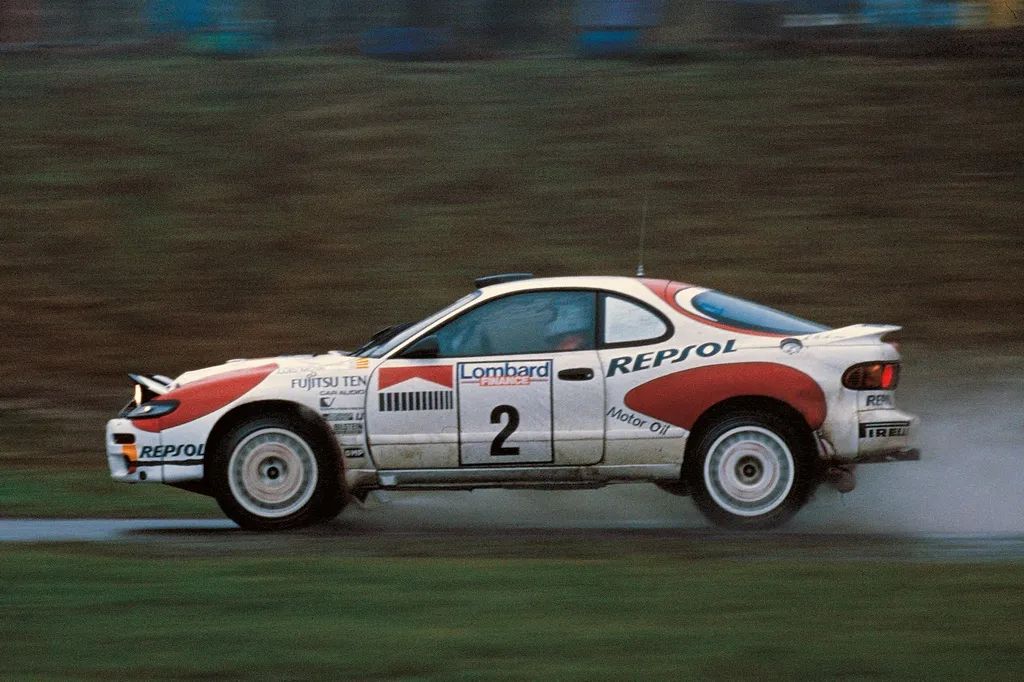 拉力赛场，除了三菱EVO、斯巴鲁WRX，还有就是丰田的Celica