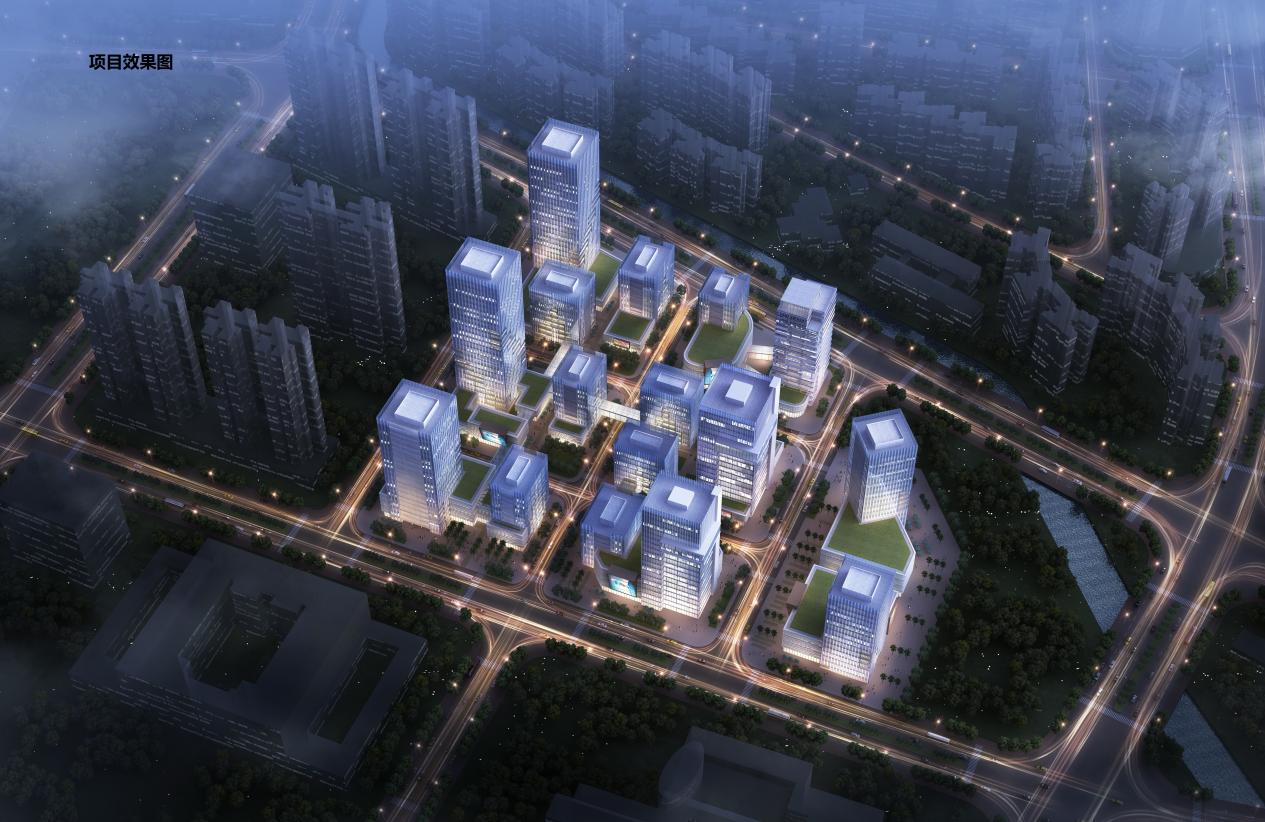 广州移动互联网产业园首座总部大厦主体竣工