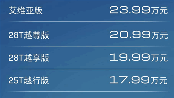 外观、内饰全面革新！全新别克君越正式上市：17.99万起