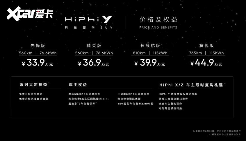 高合汽车公布 HiPhi X 及 HiPhi Z 欧洲售价，10.9 万欧元起
