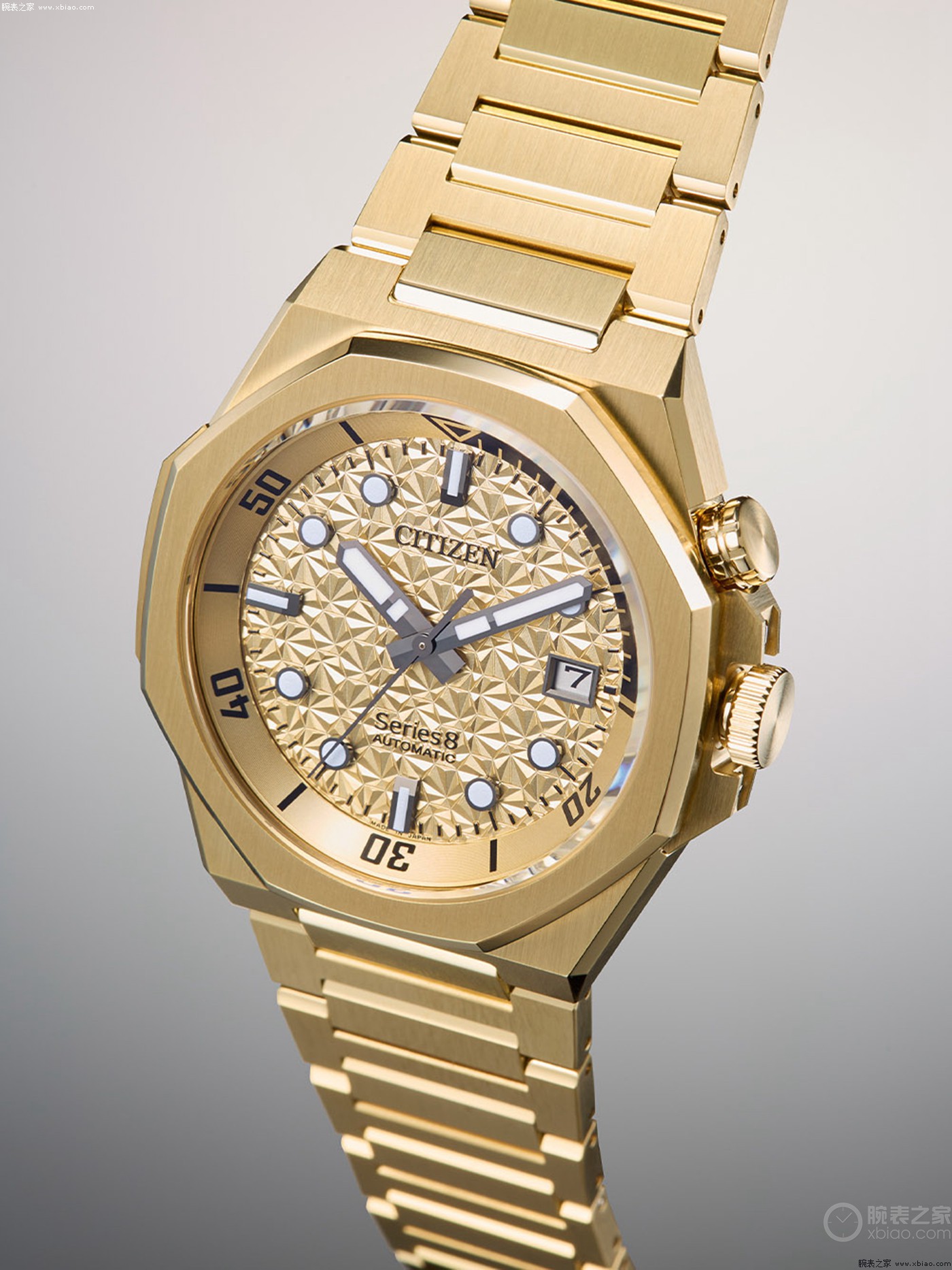 西铁城推出三款CITIZEN Series 8 880 Mechanical限量版腕表