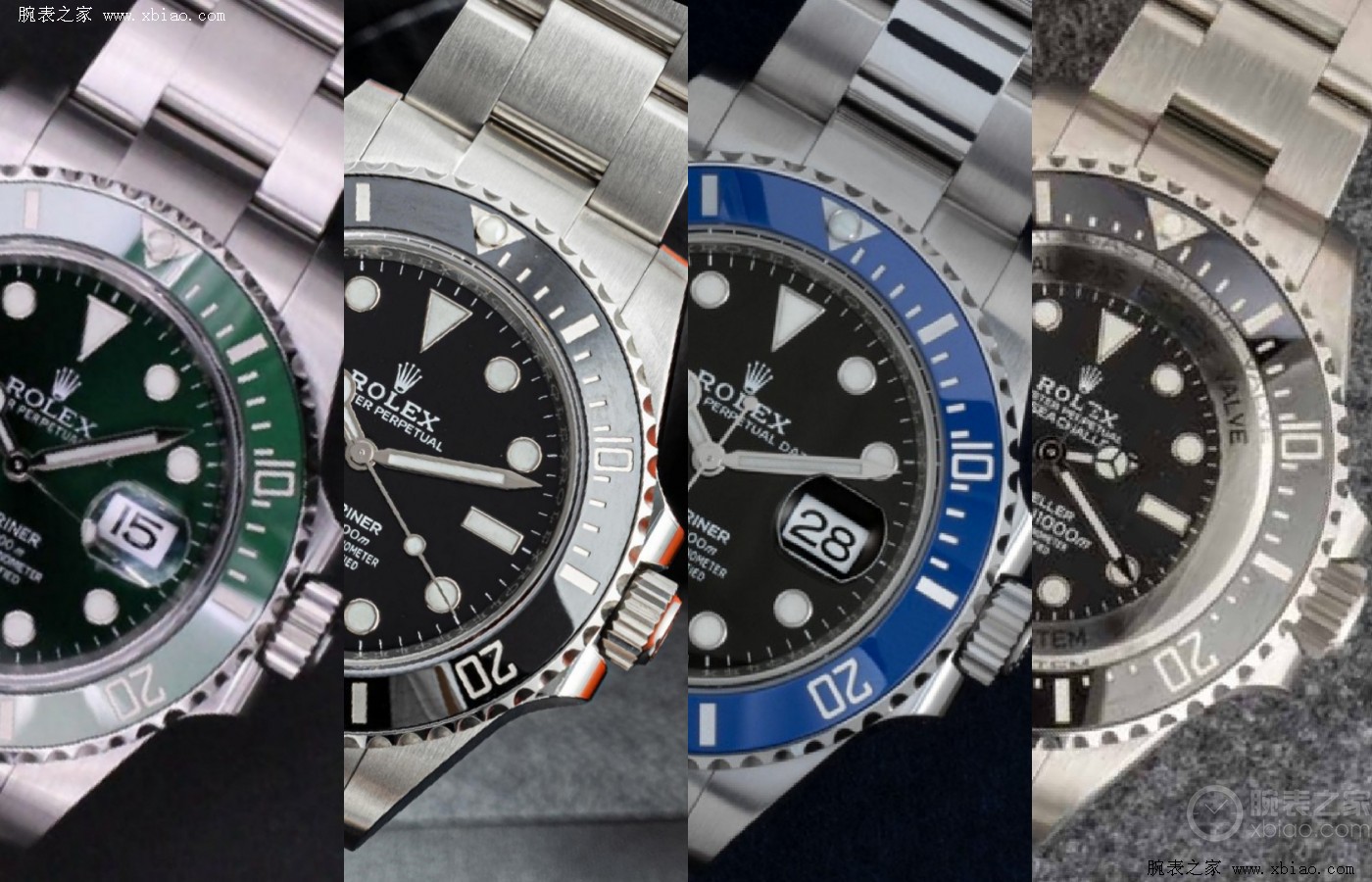 从夯到拉，劳力士潜水表盘点