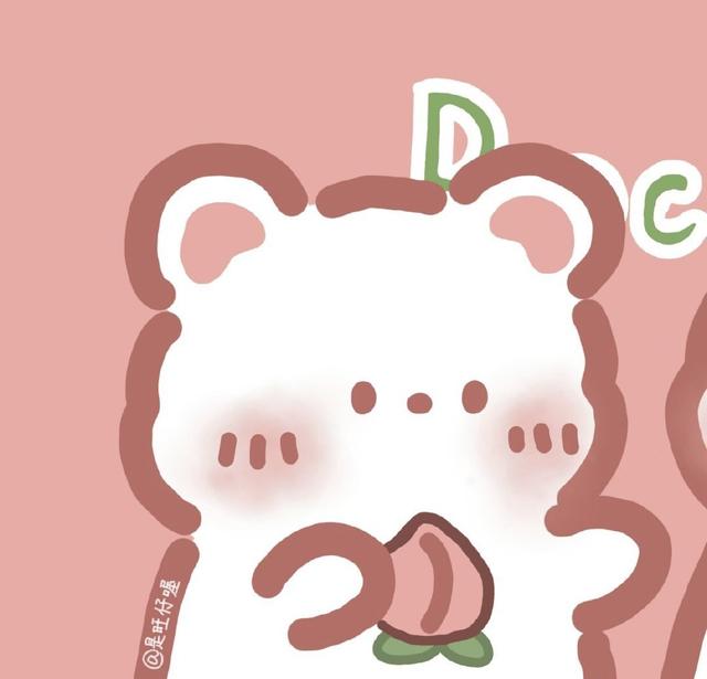 兔子情侣头像/可爱/你看我还是好喜欢你鸭微信，橙妹：兔子情侣头像/可爱/你看我还是好喜欢你鸭（《情侣头像》可爱的小熊小兔）