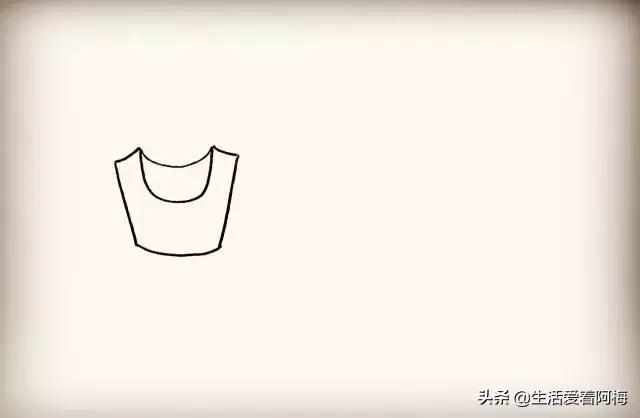 画衣服的简笔画，画简笔画：衣服（服装篇简笔画教程）