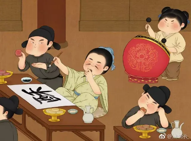 又胖又萌又可爱的图片，胖胖可爱的呆萌情侣头像微信（把千寻、周迅画成圆脸美人）