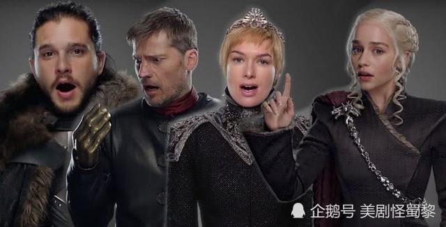 权力的游戏人物黑化图，《权利的游戏》第八季已拍完龙母最后一刻