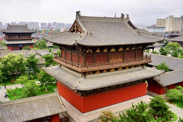 大同市火车站周围街景，大同\u0026八月古都忆平城