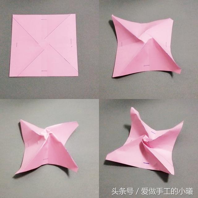 如何用彩纸折出一朵漂亮的荷花荷花的彩纸折法，简单折纸荷花的详细教程（漂亮花朵折纸合集）