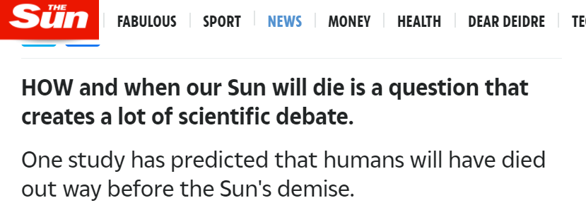 真正的世界末日是哪一天？科学家早已给出了答案