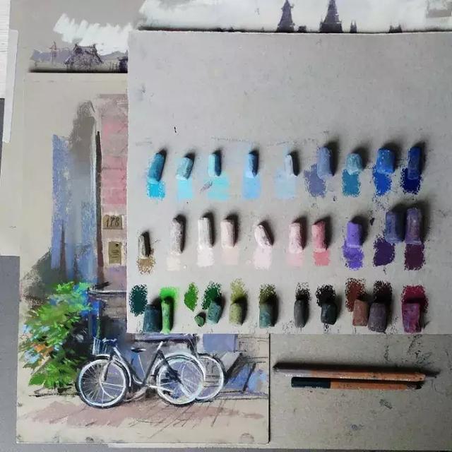 粉笔的成分是什么，粉笔界的劳斯莱斯（色粉笔用对了技法原来可以这么美）