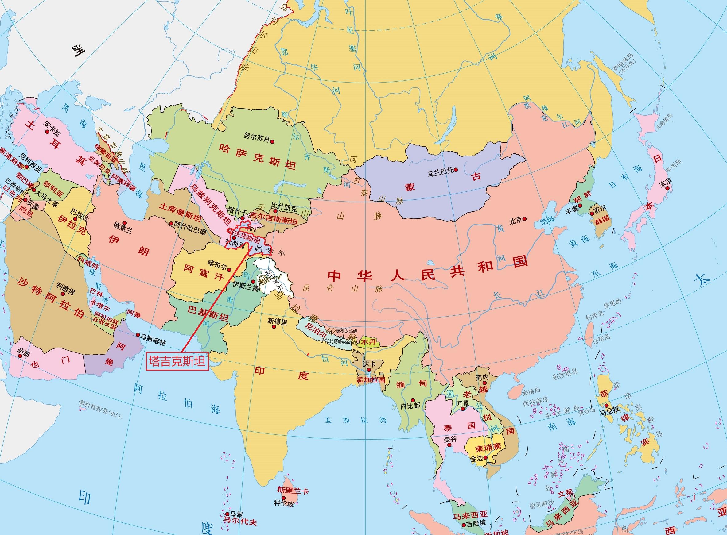 中亚五国面积排名第几("高山之国"塔吉克斯坦:深居内陆资源丰富,中亚