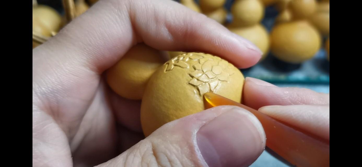 文玩压花葫芦制作全过程