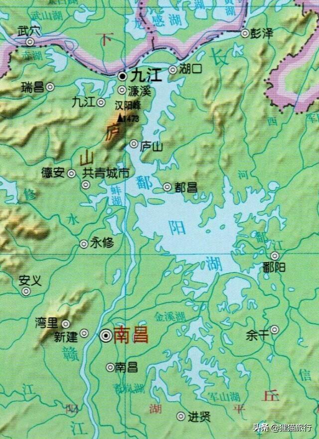 鄱阳湖在哪个城市（江西鄱阳湖地理划界概况）