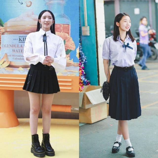 火箭少女全员泰国校服，可爱小学妹，高冷女神你pick哪一个?