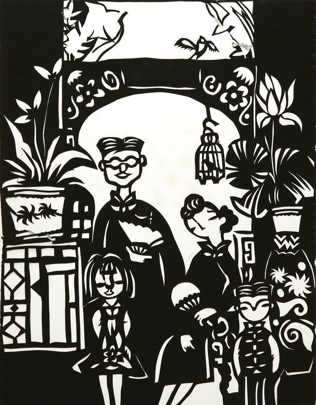 荷花池简笔画，荷花池简笔画手绘（美丽云浮——2020年云浮市庆祝六一儿童节少儿书画作品展）