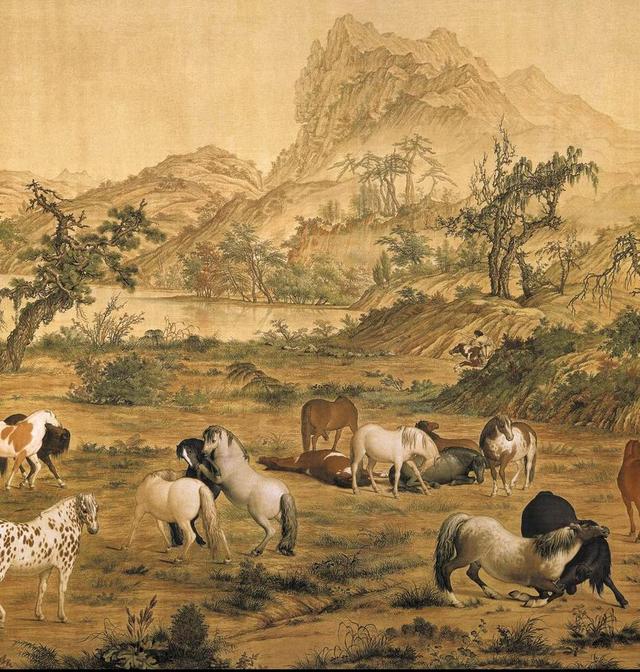 百骏图作者是谁,中国10大山水画名家作品欣赏(作者却不是中国人)