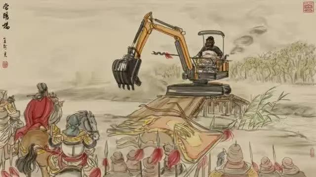 三英战吕布简笔画，吕布在三国演义中的重大事件（笔下的图让人大饱眼福）