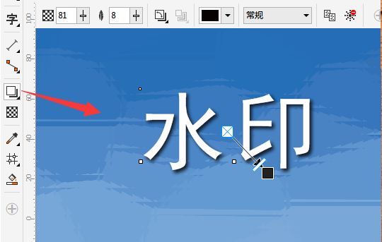 cdr透明度工具在哪，cdr透明度在哪（CorelDRAW中如何制作透明水印效果）