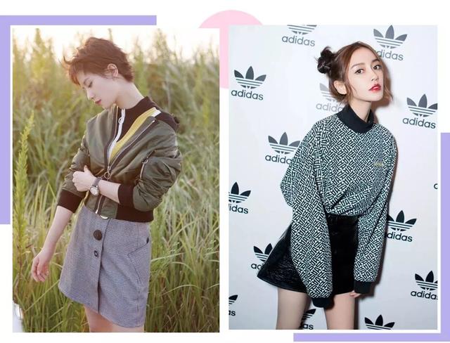 卫衣半裙早秋混搭时髦有女人味，卫衣＋半裙＝时髦又有女人味的早秋穿搭