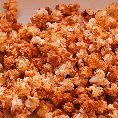 香酥玉米花的做法，学会酥脆焦香的焦糖爆米花
