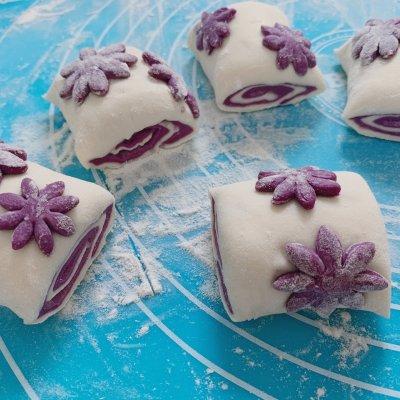 花花样馒头的制作方法，花样馒头的花样怎么做（几块钱做一道花馒头）