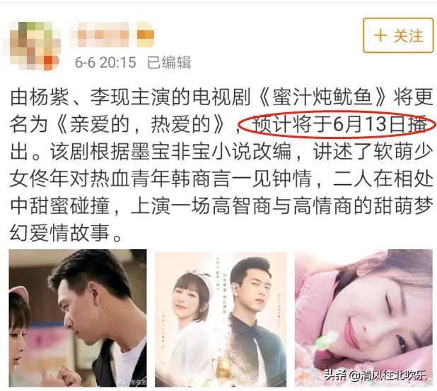 蜜汁炖鱿鱼电视剧，蜜汁炖鱿鱼剧集简介（《蜜汁炖鱿鱼》改名为《亲爱的热爱的》）