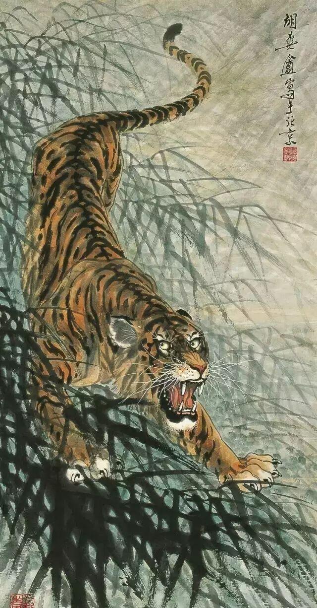 哪位著名画家擅长画虎，哪位著名画家擅长画虎画（“被埋没的画虎大师”胡爽庵）