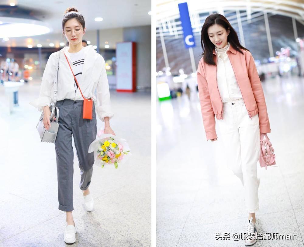 白衬衫搭配什么裤子好看,女生衬衫穿法图片