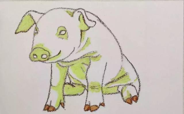猪头简笔画怎么画，让我们一起学一下小猪简笔画吧