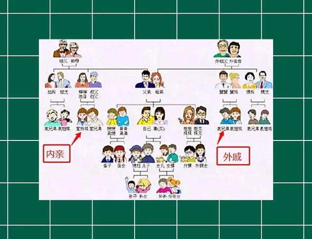 各种亲戚关系叫法，《亲属称谓与亲戚关系》——典藏图文版