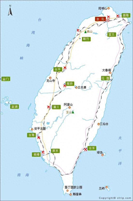 台湾岛上的最大湖泊——日月潭