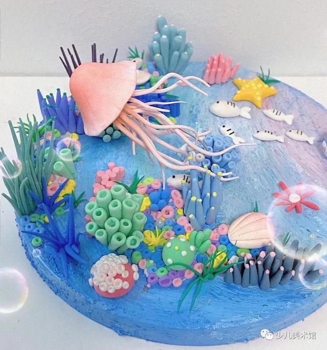 儿童diy手工画6-8岁，让孩子爱上黏土手工制作教程
