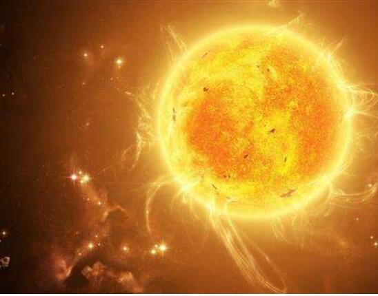 烛照是太阳的别称,出自于《山海经·大荒东经》.太阴幽荧.