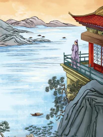 登岳阳楼 杜甫 原文(哀而不伤 格调高远——杜甫《登岳阳楼》赏析)