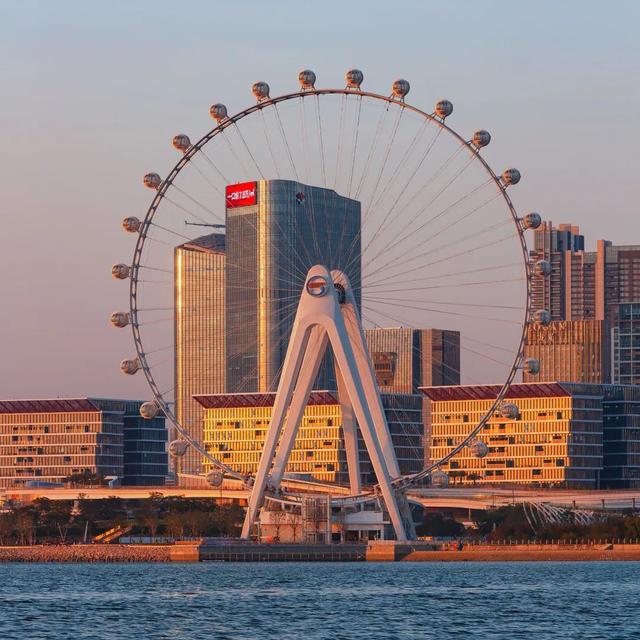 全国各地的摩天轮，有些摩天轮越转越浪漫