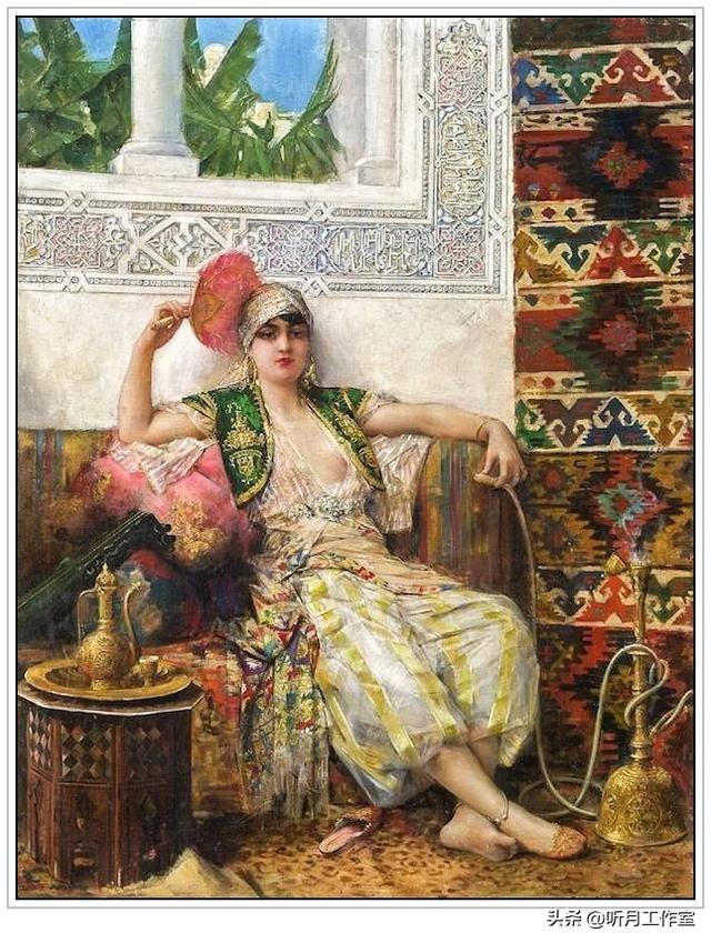 世界人物肖像名画，世界人物名画（十九世纪法国学院派著名画家科莫四十三幅传世世界名画赏析）